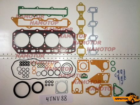 Ремкомплект двигателя YANMAR 4TNV88, 4TNE88, 4D88, 4D88E 729601-92780 Japan